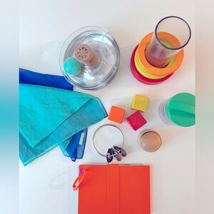 Lovevery “The Explorer” 9-10months old baby play kits, incomplete, pre owned